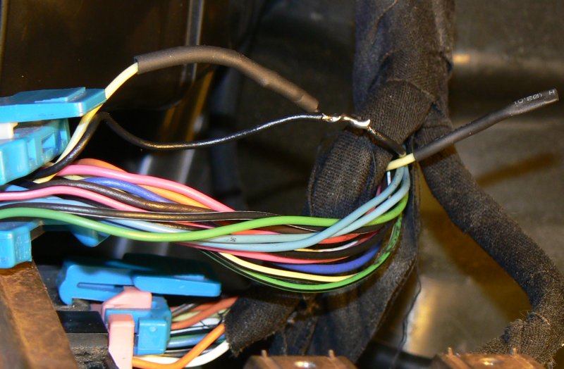 Heat Shrink tubing applied over resistor