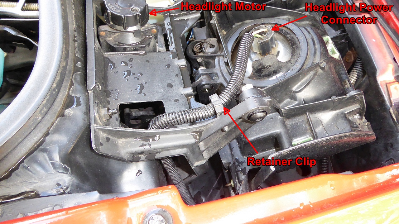 2X 84-86 Pontiac Fiero Headlight Motor Repair Kit HD Aluminum Gear Instructions