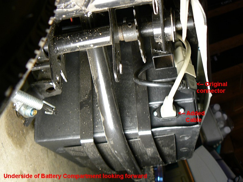 Battery Extension Cable mounting